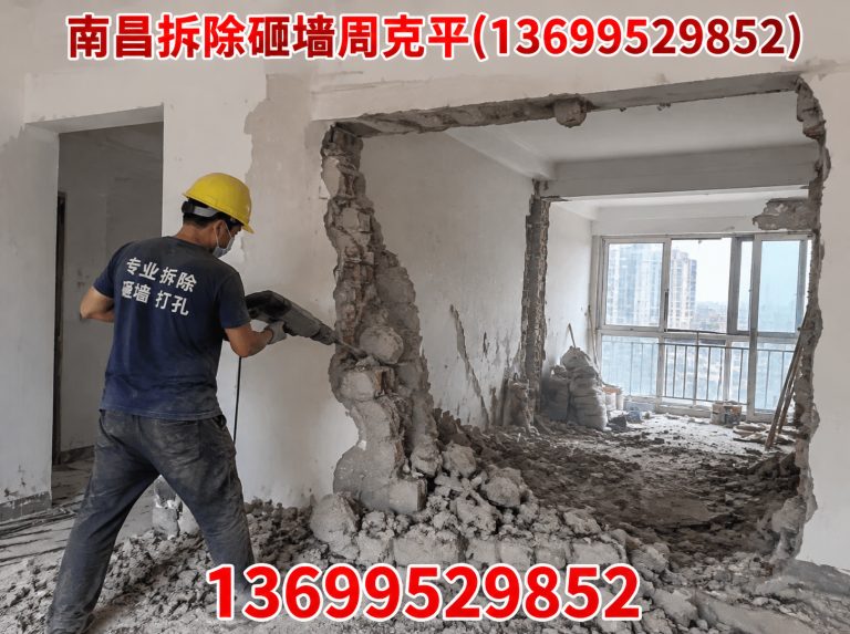 红谷滩区南昌工装拆除展示图